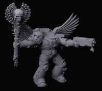 Chaplain Lemy 3D model