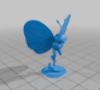 Butterfree evolutions 3D model