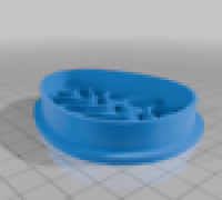 Easter Egg Cookie Cutter 3D model