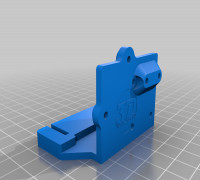 Ender X carriage for Linear rail 3D model
