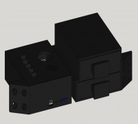 Ender 3 Duet 2 Wifi Case With Lid 3D model