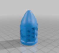 40k bullet dice 3D model