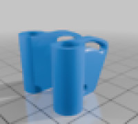 O4 Pro Camera Mount for Grinderino 3D model
