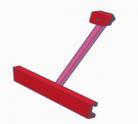 Raspberry Pi Camera Stand/Mount 3D model