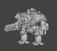 Dreadful Thomas 3D model
