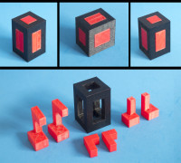 Puzzle - Triple twins 3D model