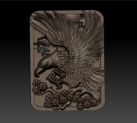 eagle 3D model