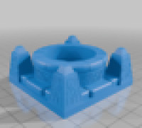LED dwarven mystic pool 3D model