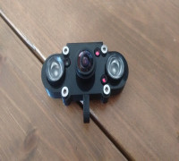 Raspberry Pi camera night vision case with auto IR filter cut 3D model