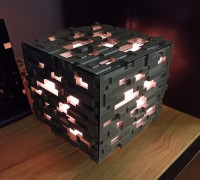 Minecraft Ore Block Server 3D model