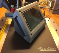 Pi TFT plus Console Case 3D model