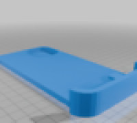 motorcycle cellphone mount 3D model