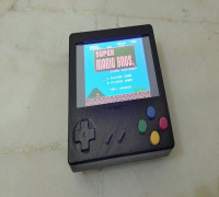 PieBoy Handheld Retro Game Console 3D model