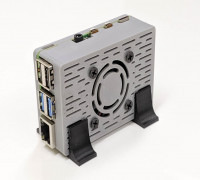 Raspberry Pi 4 case (40mm or 30mm fan) 3D model