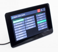 Raspberry Pi 7" Touch Screen Console Stand Case 3D model