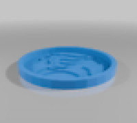 Holden Logo Coaster 3D model