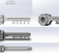 1:1 Scale Aperture Key 3D model