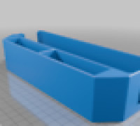 Triple External HDD Rack (3.5" + two 2.5") 3D model