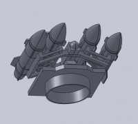 Mobile Missile Launcher Convert Set 3D model