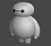 Baymax 3D model
