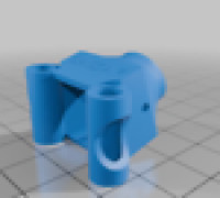 Foxeer Caesar 3.5 Camera Mount 3D model