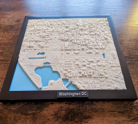 Washington DC 3D Miniature (Large) 3D model