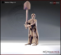 Skeleton Villager 10 3D model