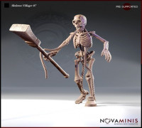 Skeleton Villager 07 3D model