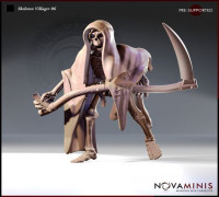 Skeleton Villager 06 3D model