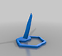 Gundam Stand - Clean - without Text 3D model