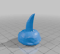 Tsunomon wall hook/desk buddy 3D model