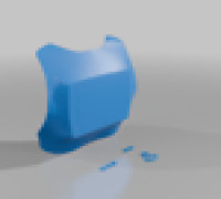 Snowtrooper commander backplate 3D model