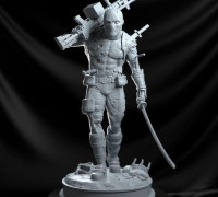 deadpool 3D model