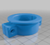 Filament Spool Clamp 3D model