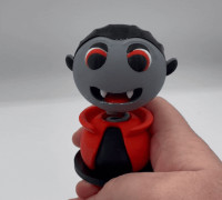 Vampire Bobblehead Commercial Use 3D model