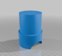 Extendable Wash Pole clamp 3D model