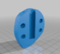 Curtain Holder 3D model