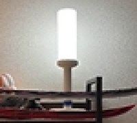 Astroneer Worklight Lamp 3D model