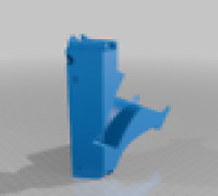 Modular Universal Controller Stand With Charging - 8bitdo Nintendo 64 Modded 3D model