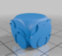 Chaos Mark dice 3D model