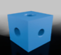 Linking/building block  3D model