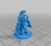 Kobolt with mace 3D model