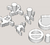 Ghost stamps 3D model