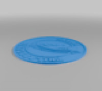 "The Big Game" Coin 3D model