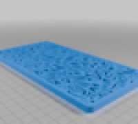 floral frame 3D model