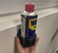Spray can WD40 Holder 3D model