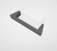 Verticalstand for Dell Optiplex mini PC 3D model