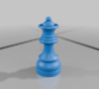 Chess Queen 3D model