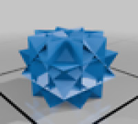 Neat Table Decoration 3D model