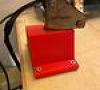 Desk lamp base Ø12 mm 3D model